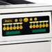 Anets AEH14TX C 20-25 lb. High Efficiency Twin Vat Electric Floor Fryer with Computer Controls - 208V, 3 Phase, 14 kW Main Thumbnail 2