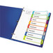 Avery 11841 Ready Index 8-Tab Multi-Color Customizable Table of Contents Dividers Main Thumbnail 4