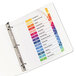 Avery 11143 Ready Index 15-Tab Multi-Color Table of Contents Dividers Main Thumbnail 2
