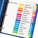 Avery 11143 Ready Index 15-Tab Multi-Color Table of Contents Dividers Main Thumbnail 3