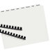 Avery 11432 Index Maker 8-Tab Unpunched Divider Set with Clear Label Strips - 5/Pack Main Thumbnail 3
