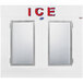 Leer 100AG 94" Indoor Auto Defrost Ice Merchandiser with Straight Front and Glass Doors Main Thumbnail 2
