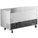 Avantco SS-WT-60F-HC 60" Two Door Worktop Freezer with 3 1/2" Backsplash Main Thumbnail 3