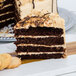 Pellman 9" Peanut Butter Cup Triple Chocolate Cake - 4/Case Main Thumbnail 4