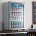 Avantco CRM-7-HC Stainless Steel Countertop Display Refrigerator with Swing Door - 4.1 Cu. Ft. Main Thumbnail 1