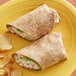 Father Sam's Bakery 12-Count 12" Whole Wheat Tortilla Wraps - 6/Case Main Thumbnail 1