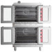 Cooking Performance Group FEC200BK Double Deck Full Size Convection Oven - 208V, 1 Phase, 22 kW Main Thumbnail 5