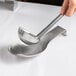 Choice 9" Stainless Steel Spoon Rest Main Thumbnail 1