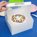 10" x 10" x 5" White Window Cake / Bakery Box - 150/Bundle Main Thumbnail 1