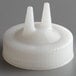 Vollrath 2300-13 Traex® Clear Twin Tip™ Wide Mouth Bottle Cap Main Thumbnail 2