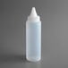 Vollrath 2908-13 Traex® 8 oz. Clear Single Tip Closeable Standard Squeeze Bottle Main Thumbnail 2