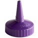 Vollrath 2813-54 Traex® Purple Single Tip Standard Bottle Cap Main Thumbnail 2