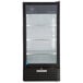 Beverage-Air MT10-1B 25" Marketeer Series Black Refrigerated Glass Door Merchandiser with LED Lighting Main Thumbnail 3