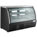 Avantco DLC64-HC-B 64" Black Curved Glass Refrigerated Deli Case Main Thumbnail 2