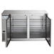 Avantco UBB-2-HC 59" Stainless Steel Counter Height Solid Door Back Bar Refrigerator with LED Lighting Main Thumbnail 4