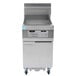 Frymaster 11814GF Oil Conserving 63 lb. Natural Gas Floor Fryer with SMART4U Lane Controls and Filtration System - 119,000 BTU Main Thumbnail 1