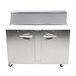 Traulsen UPT4812-LR 48" 1 Left Hinged 1 Right Hinged Door Refrigerated Sandwich Prep Table Main Thumbnail 3