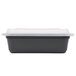 Pactiv Newspring NC-838-B 24 oz. Black 5" x 7 1/4" x 2" VERSAtainer Rectangular Microwavable Container with Lid - 150/Case Main Thumbnail 5