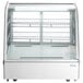 Avantco BCC-28-HC 27 1/2" White Refrigerated Countertop Bakery Display Case with LED Lighting Main Thumbnail 4