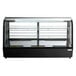 Avantco BCC-48-HC 48" Black Refrigerated Countertop Bakery Display Case with LED Lighting Main Thumbnail 4