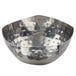 American Metalcraft SBH400 5.5 oz. Round Hammered Stainless Steel Snack Bowl / Sauce Cup Main Thumbnail 1