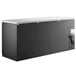 Avantco UBB-378-G-HC 79" Black Counter Height Glass Door Back Bar Refrigerator with LED Lighting Main Thumbnail 3