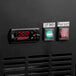 Avantco UBB-378-G-HC 79" Black Counter Height Glass Door Back Bar Refrigerator with LED Lighting Main Thumbnail 5