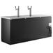 Avantco UDD-378-HC Black Kegerator / Beer Dispenser with 2 Double Tap Towers - (4) 1/2 Keg Capacity Main Thumbnail 3