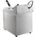 Avantco F200 15 lb. Medium-Duty Electric Countertop Fryer - 208/240V, 2700/3600W Main Thumbnail 3