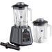 AvaMix BL2T482J 2 hp Commercial Blender with Toggle Control and Two 48 oz. Tritan Containers Main Thumbnail 2