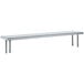 Advance Tabco OTS-15-72 15" x 72" Table Mounted Single Deck Stainless Steel Shelving Unit Main Thumbnail 1