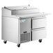 Avantco SSPPT-1A 44" 2 Drawer Refrigerated Pizza Prep Table Main Thumbnail 2