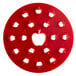 Fox Run 4780 9 3/4" Red Apple Shaped Pie Crust Cutter Main Thumbnail 4