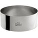Fat Daddio's SSRD-5020 ProSeries 5" x 2" Stainless Steel Round Cake / Food Ring Mold Main Thumbnail 2