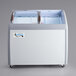 Avantco DFC9-HCL 38 1/2" Curved Top Display Ice Cream Freezer Main Thumbnail 4