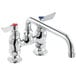 Waterloo FD410 Deck-Mounted Faucet with 4" Centers and 10" Swing Spout Main Thumbnail 3