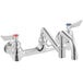 Waterloo FW815DJ Wall-Mounted Faucet with 8" Centers and 15" Double-Jointed Swing Spout Main Thumbnail 3