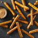 J & J Snack Foods SuperPretzel 4" Soft Pretzel Fries - 345/Case Main Thumbnail 1