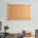 Dynamic by 360 Office Furniture 36" x 24" Wall-Mount Cork Board with Aluminum Frame Main Thumbnail 1