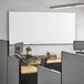 Dynamic by 360 Office Furniture 96" x 48" Wall-Mount Melamine Whiteboard with Aluminum Frame Main Thumbnail 1
