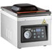 VacPak-It Ultima UVMC10 Programmable Chamber Vacuum Packing Machine with 10 1/4" Seal Bar, Oil Pump, and 10 Programmable Options - 120V, 1000W Main Thumbnail 3