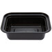 Pactiv Newspring NC-818-B 12 oz. Black 4 1/2" x 5 1/2" x 1 3/4" VERSAtainer Rectangular Microwavable Container with Lid - 150/Case Main Thumbnail 9