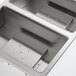 ServIt GST-5WE-LP Five Pan Open Well Liquid Propane Steam Table with Undershelf - 17,500 BTU Main Thumbnail 4