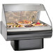 Alto-Shaam PD2SYS-48 BK Black Heated Display Case with Curved Glass and Pedestal Base - Full Service 48" Main Thumbnail 2