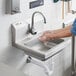Regency 17" x 15" Wall Mounted Hand Sink with Waterloo Hands-Free Sensor Faucet Main Thumbnail 1