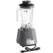 AvaMix BL2T64S 2 hp Commercial Blender with Toggle Control, 64 oz. Stainless Steel Jar, and 64 oz. Tritan Plastic Jar Main Thumbnail 3