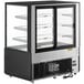 Avantco BC-48-SB 48" Black Square Refrigerated Bakery Display Case with LED Lighting Main Thumbnail 3