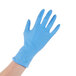 Noble Products 3 Mil Thick Blue Hybrid Powder-Free Gloves - Extra Large Main Thumbnail 1