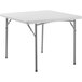 National Public Seating BT3636 36" x 36" Speckled Gray Heavy-Duty Plastic Folding Table Main Thumbnail 1