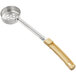 Choice 3 oz. Ivory Perforated Portion Spoon Main Thumbnail 2